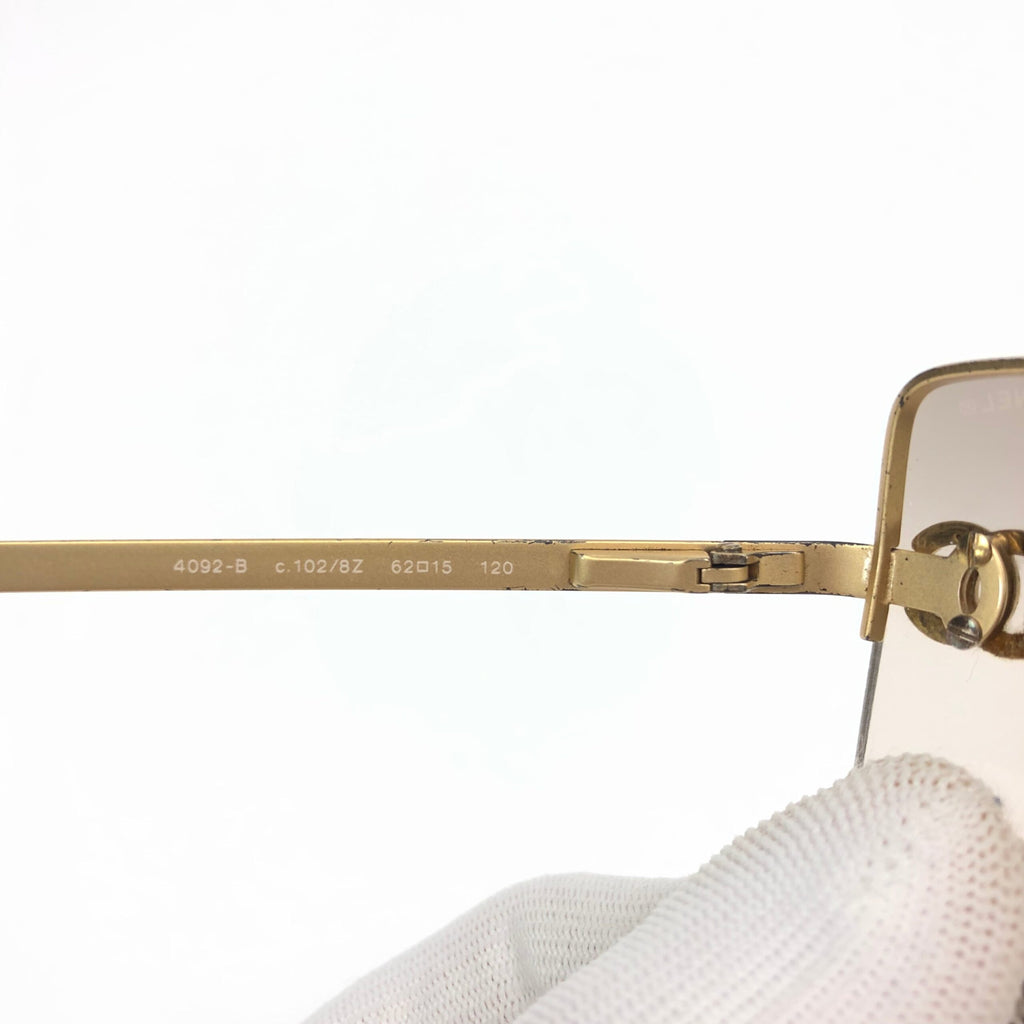 CHANEL RIMLESS SUNGLASSES