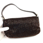 FENDI BEADED BAGUETTE SHOULDER BAG
