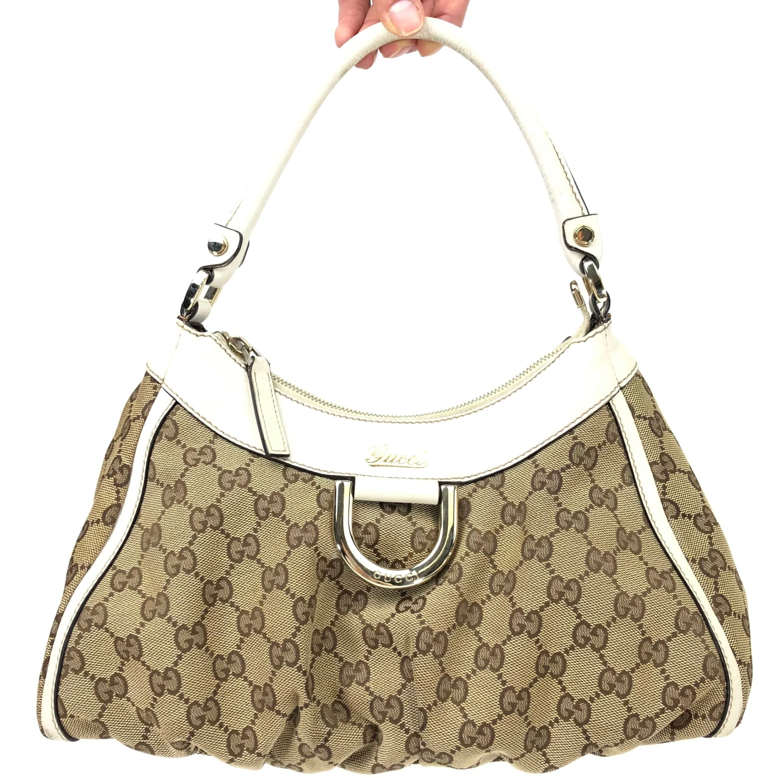 GUCCI MONOGRAM ABBEY SHOULDER BAG