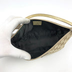 GUCCI MONOGRAM SHOULDER BAG
