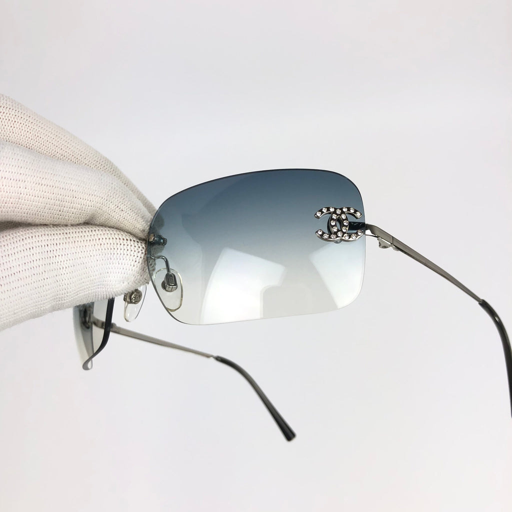 CHANEL RIMLESS SUNGLASSES