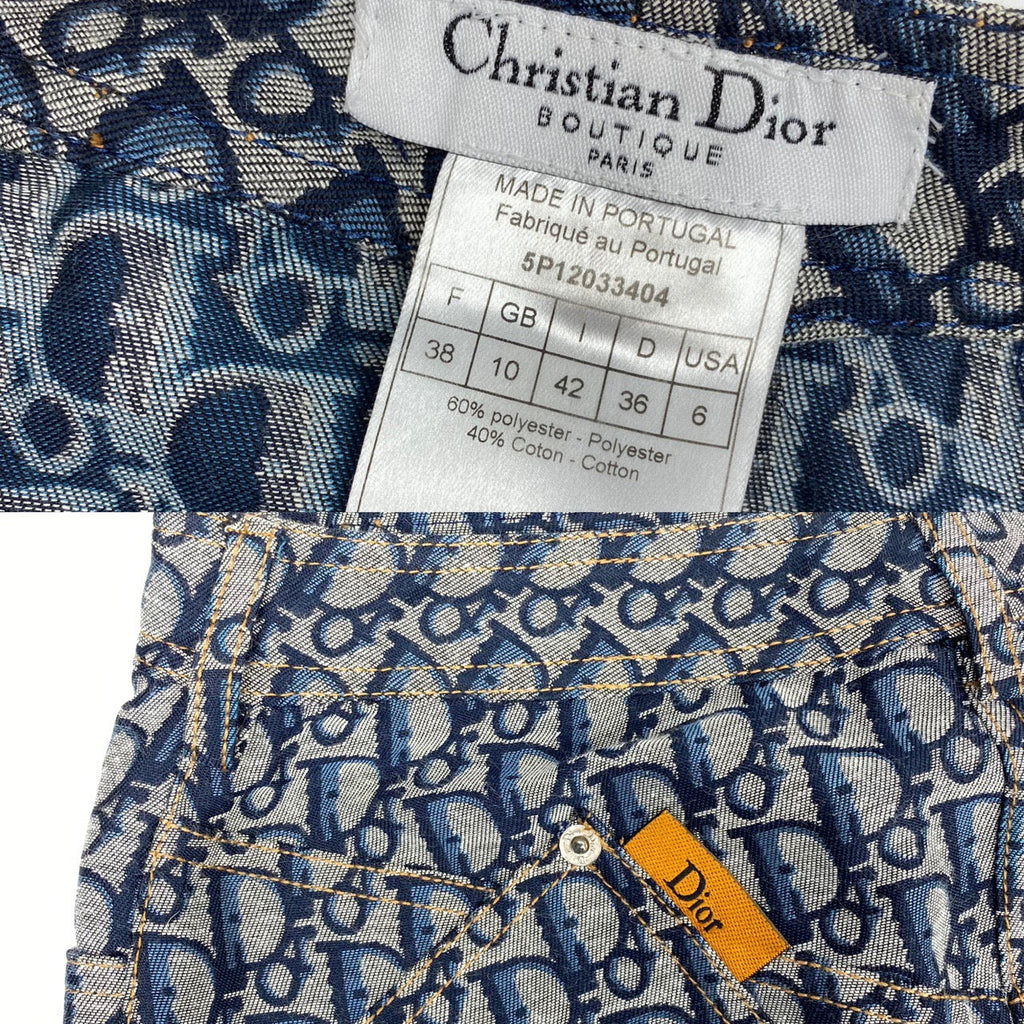 CHRISTIAN DIOR MONOGRAM SKIRT