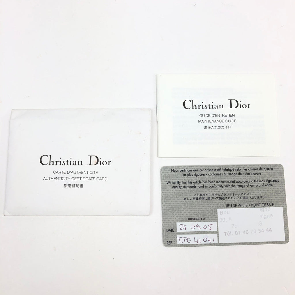CHRISTIAN DIOR HARDCORE LEATHER SHOULDER BAG