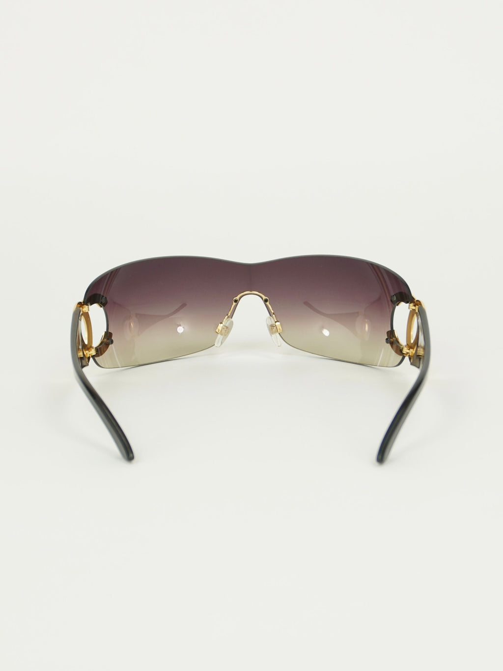 CHANEL RIMLESS CC LOGO SUNGLASSES