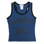 CHRISTIAN DIOR GOTHIC PRINT TOP
