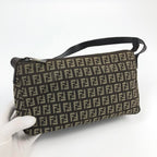 FENDI ZUCCA SHOULDER BAG