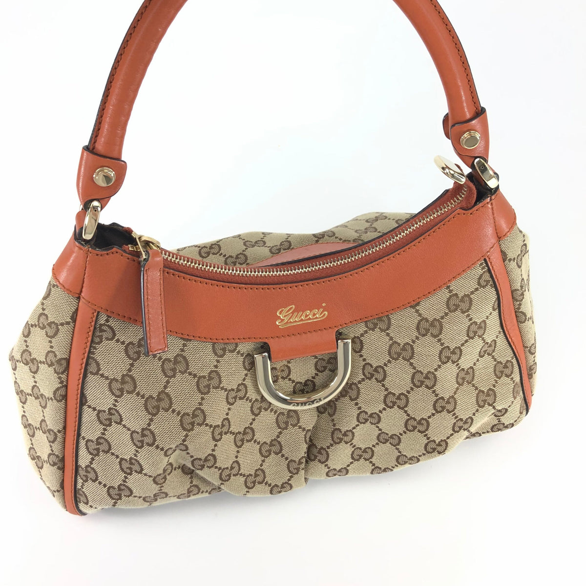 GUCCI ABBEY MONOGRAM SHOULDER BAG