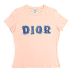CHRISTIAN DIOR DENIM PRINT T-SHIRT