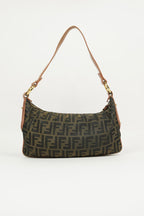 FENDI ZUCCA SHOULDER BAG