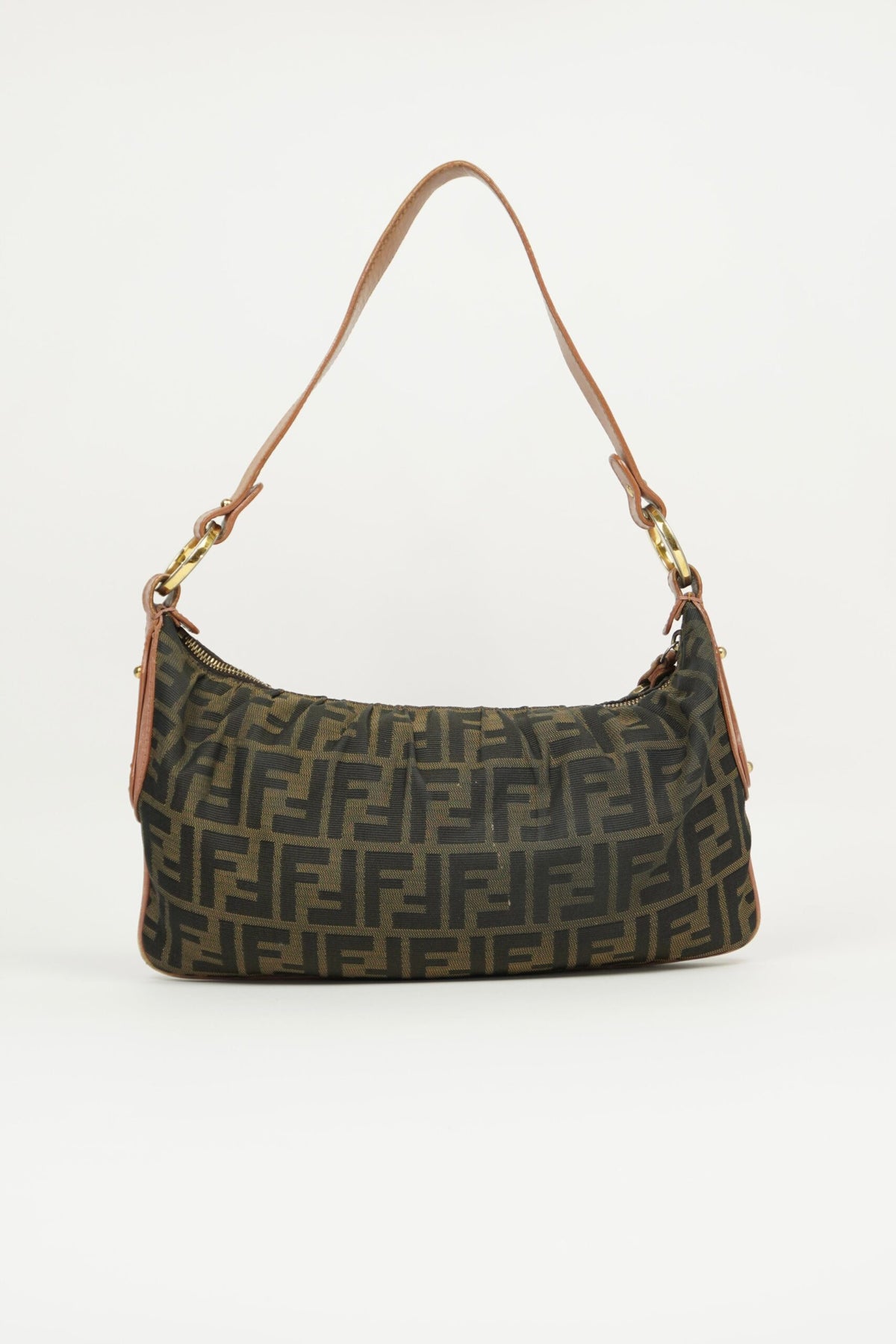 FENDI ZUCCA SHOULDER BAG