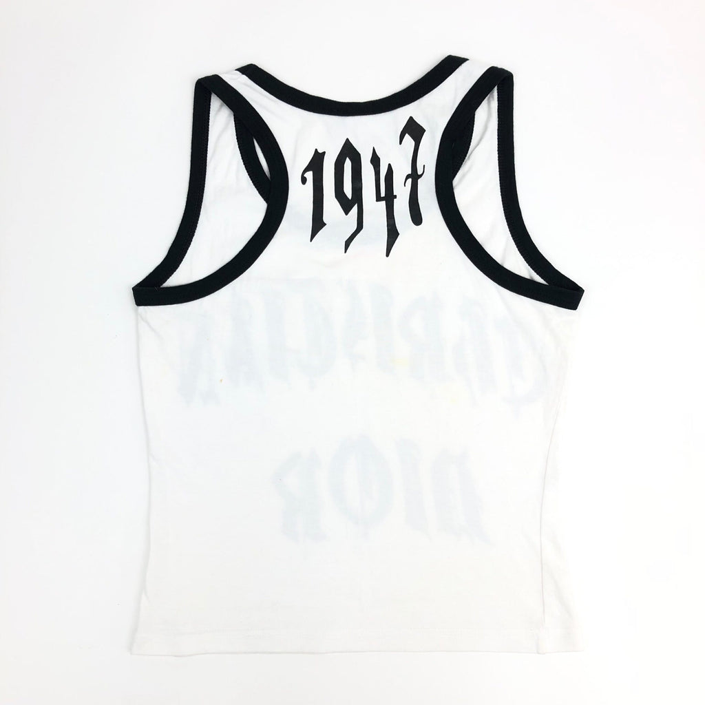 CHRISTIAN DIOR GOTHIC PRINT TOP