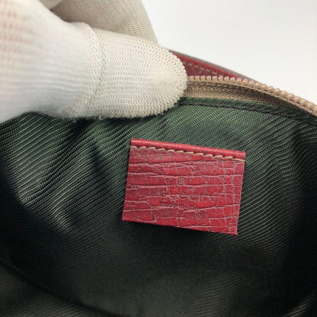 GUCCI MONOGRAM SHOULDER BAG