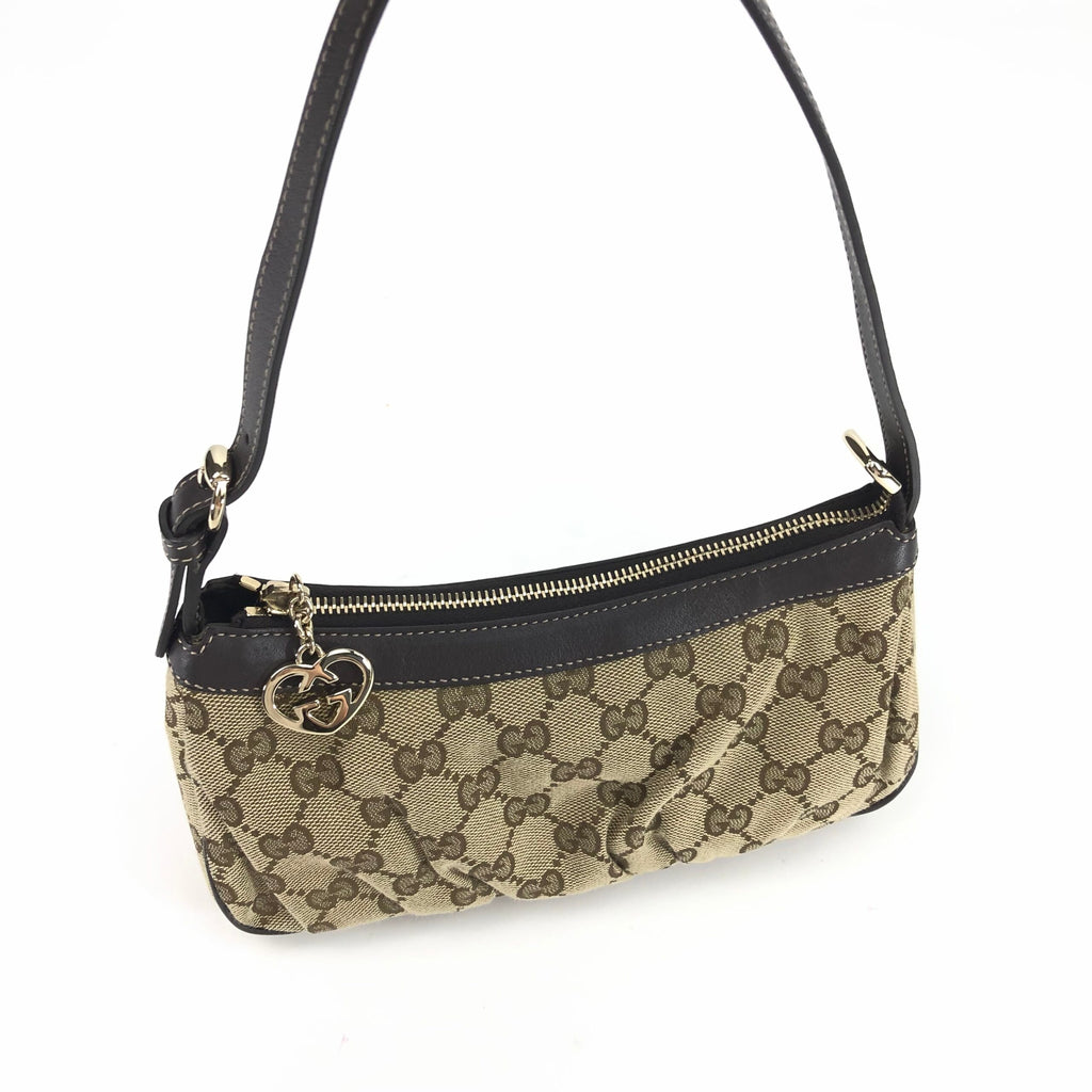 GUCCI MONOGRAM SHOULDER BAG