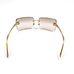CHANEL RIMLESS SUNGLASSES