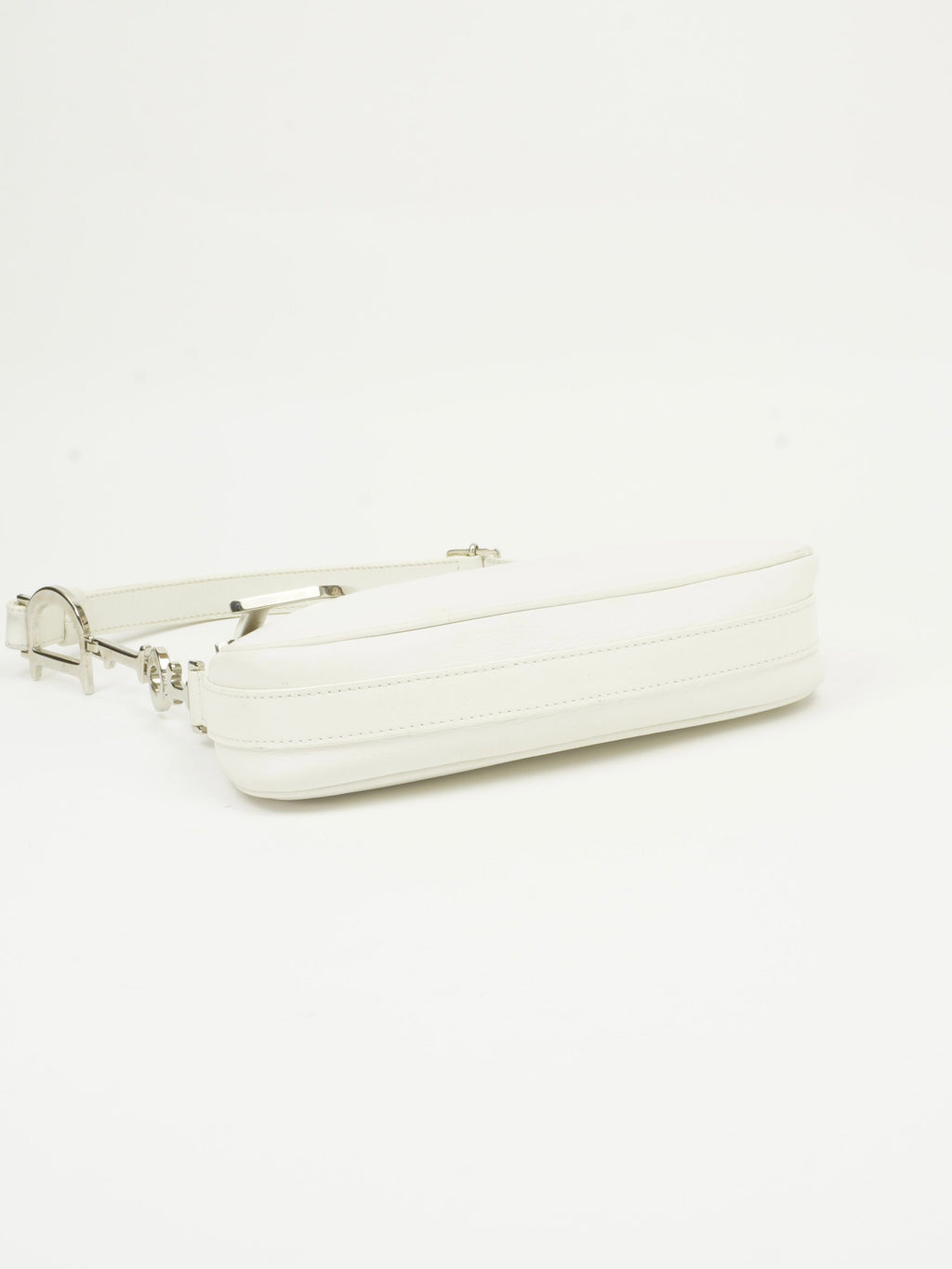 CHRISTIAN DIOR BAG WITH SILVER HARDWARE