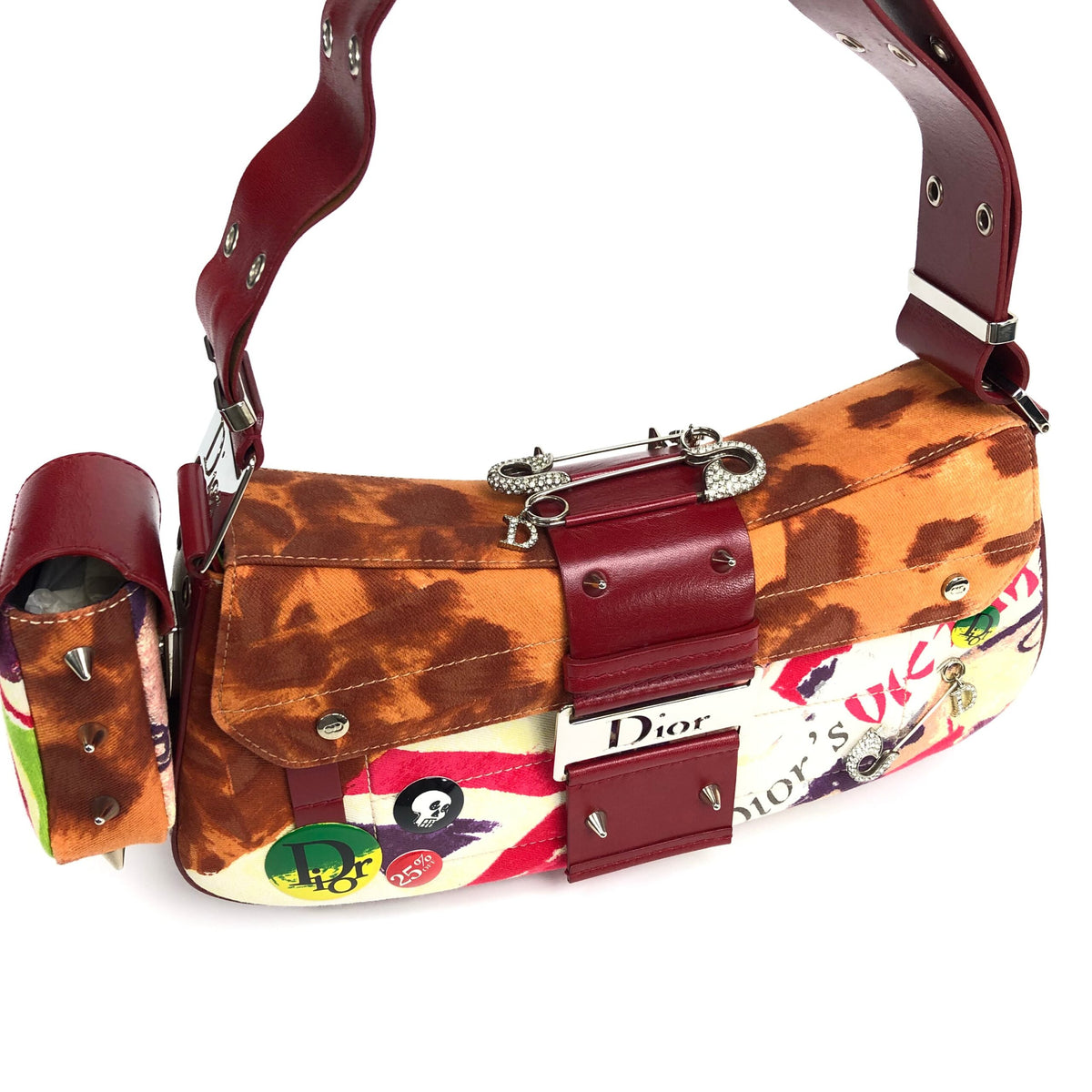 CHRISTIAN DIOR ‘VICTIM’ STREET CHIC COLUMBUS SHOULDER BAG