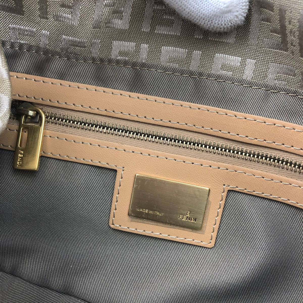 FENDI ZUCCA SHOULDER BAG