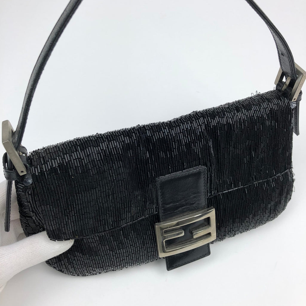 FENDI BEADED BAGUETTE BAG