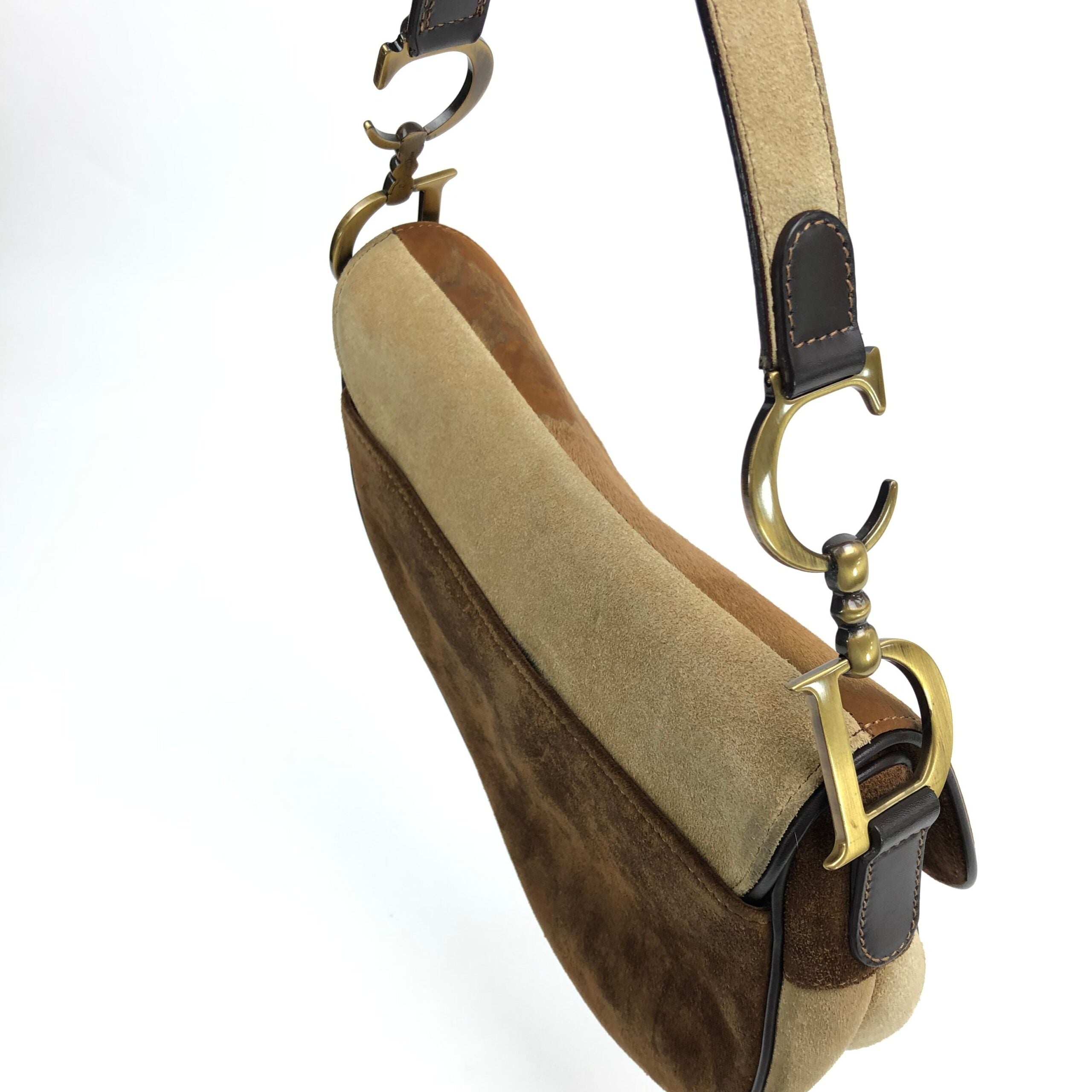 CHRISTIAN DIOR PONY HAIR SADDLE BAG