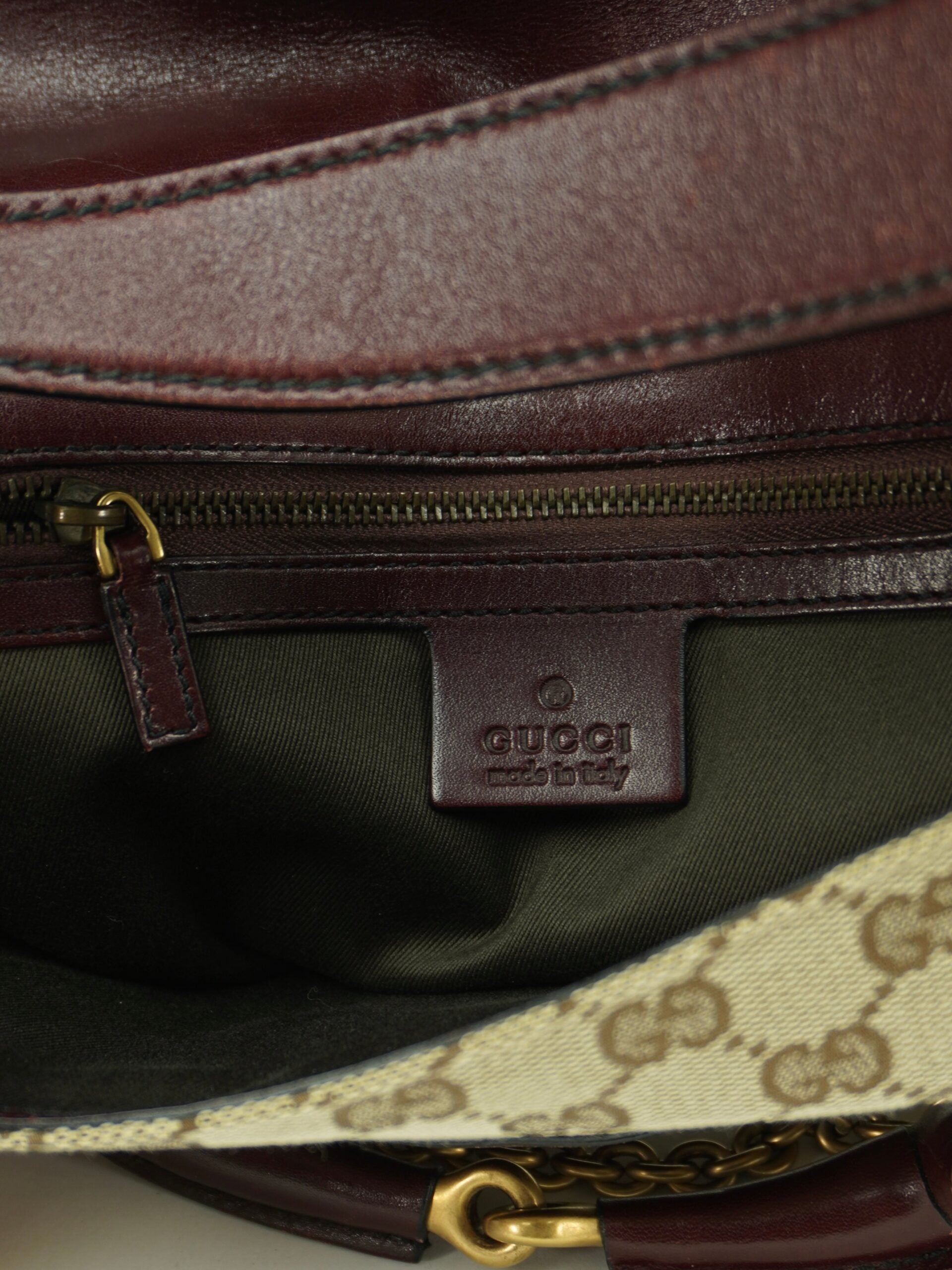 GUCCI HORSEBIT STUDDED CHAIN SHOULDER BAG