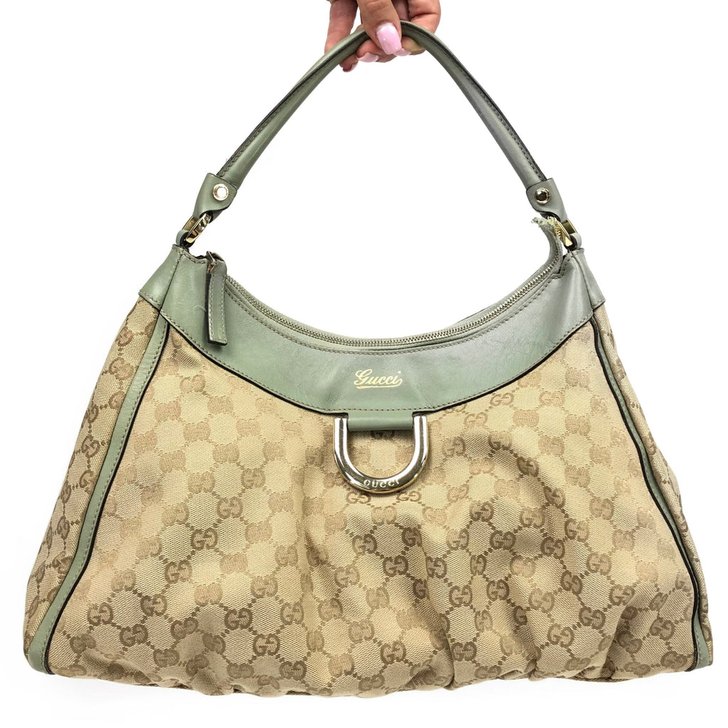 GUCCI MONOGRAM ABBEY BAG