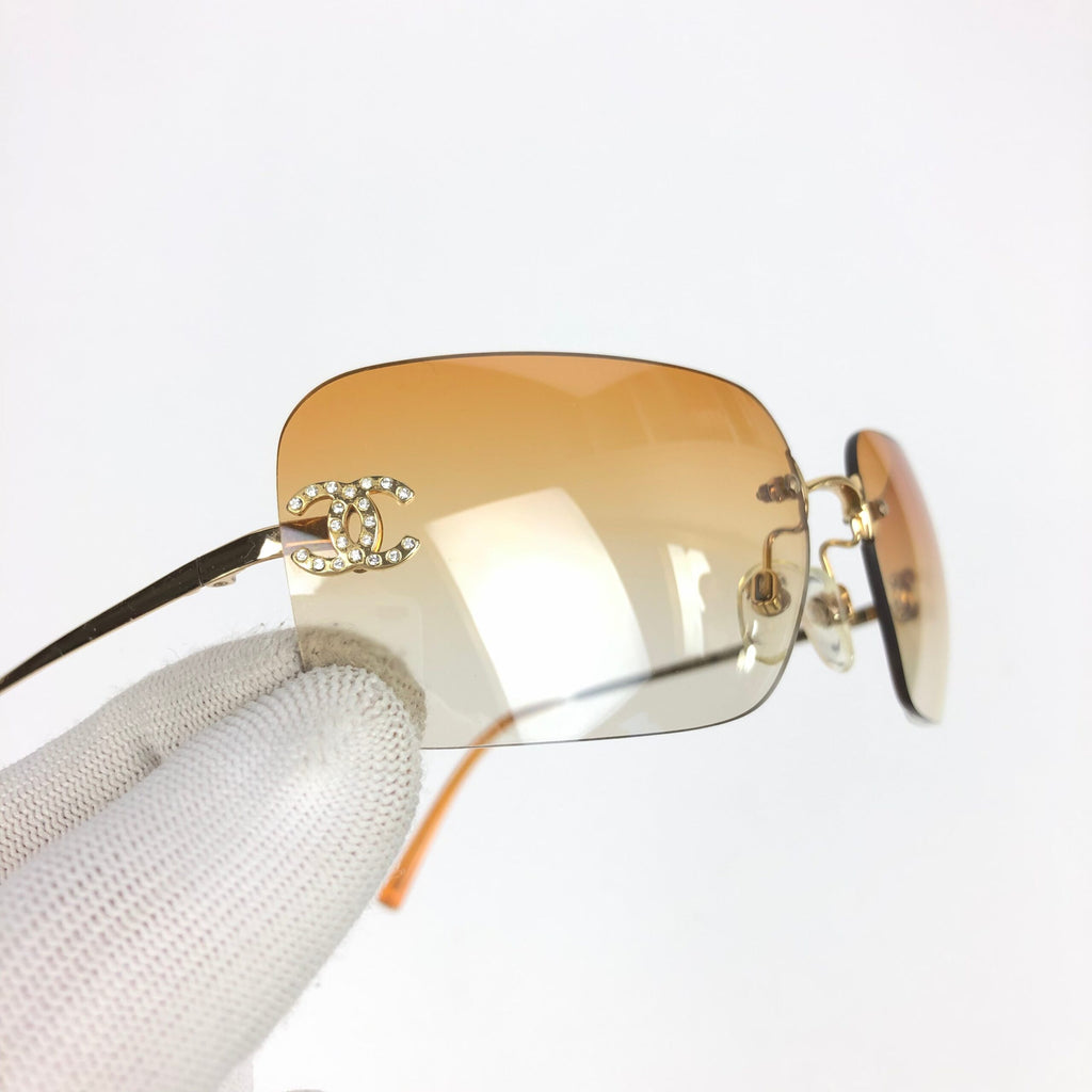 CHANEL RIMLESS SUNGLASSES