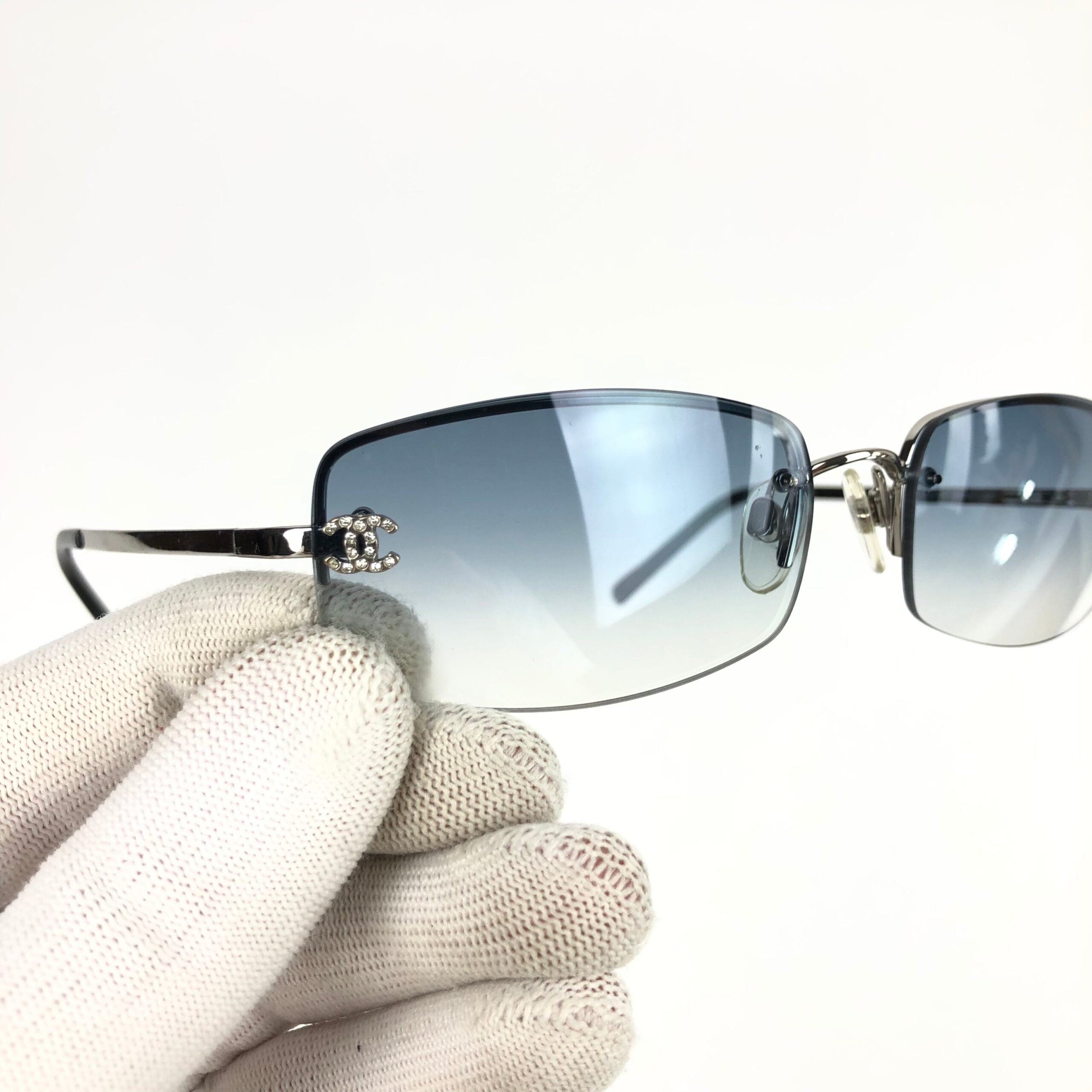 CHANEL RIMLESS SUNGLASSES