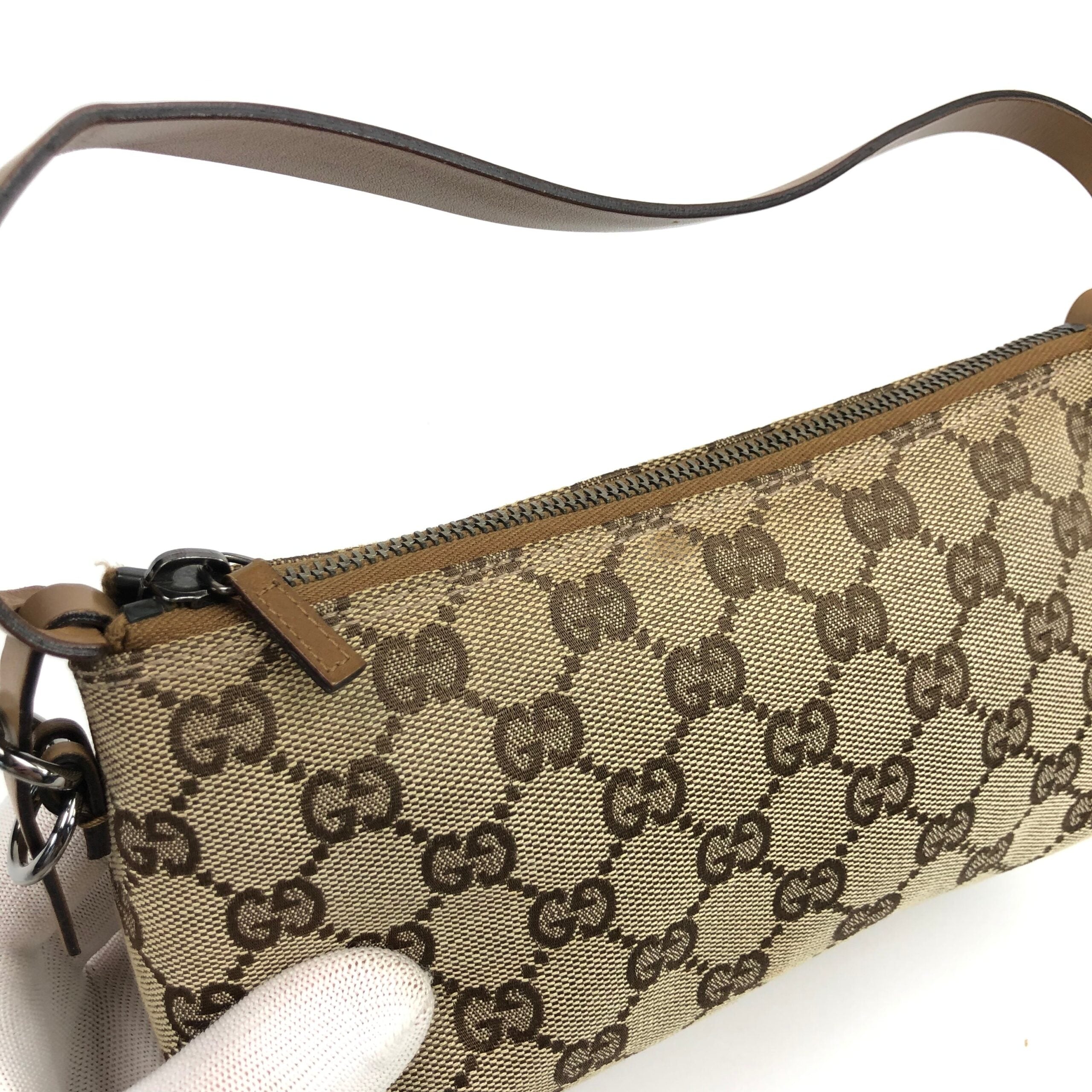 GUCCI MONOGRAM SHOULDER BAG
