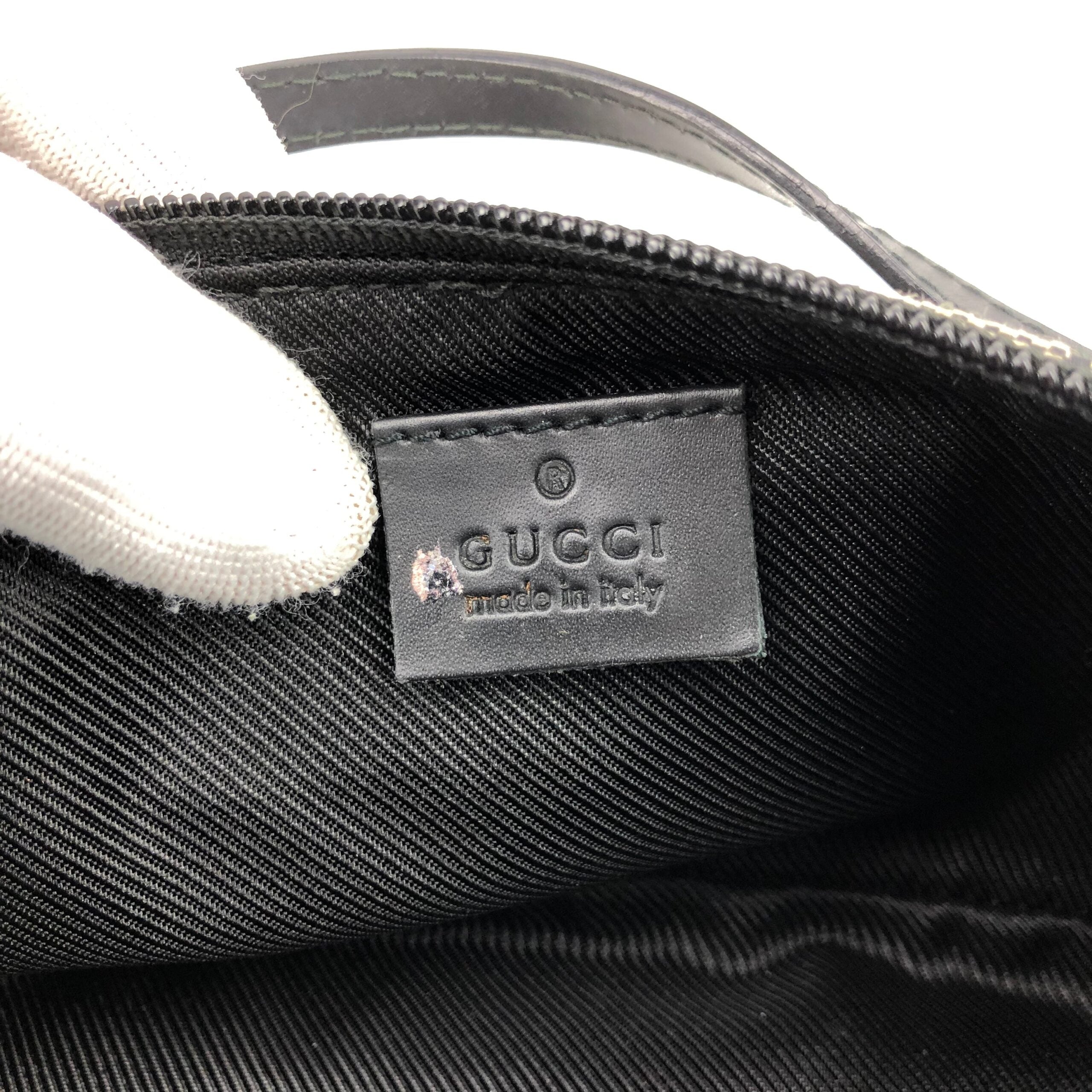GUCCI MONOGRAM SHOULDER BAG