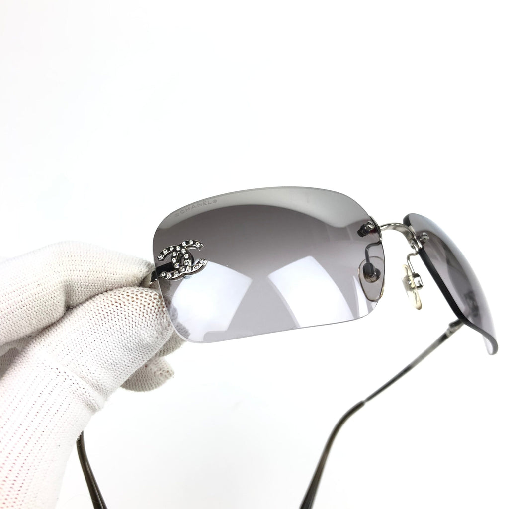 CHANEL RIMLESS SUNGLASSES