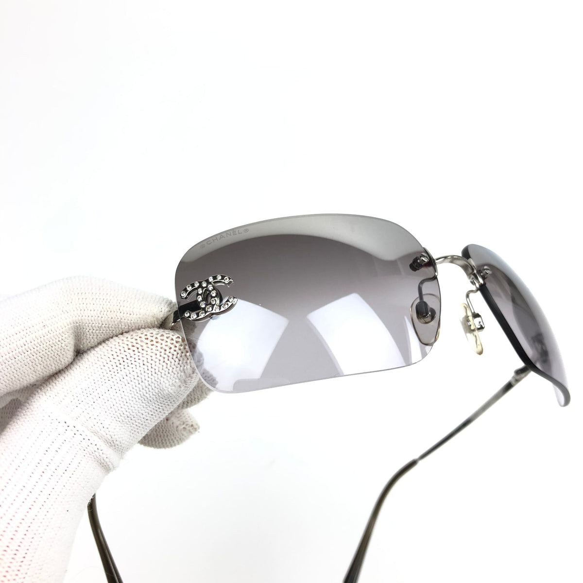 CHANEL RIMLESS SUNGLASSES