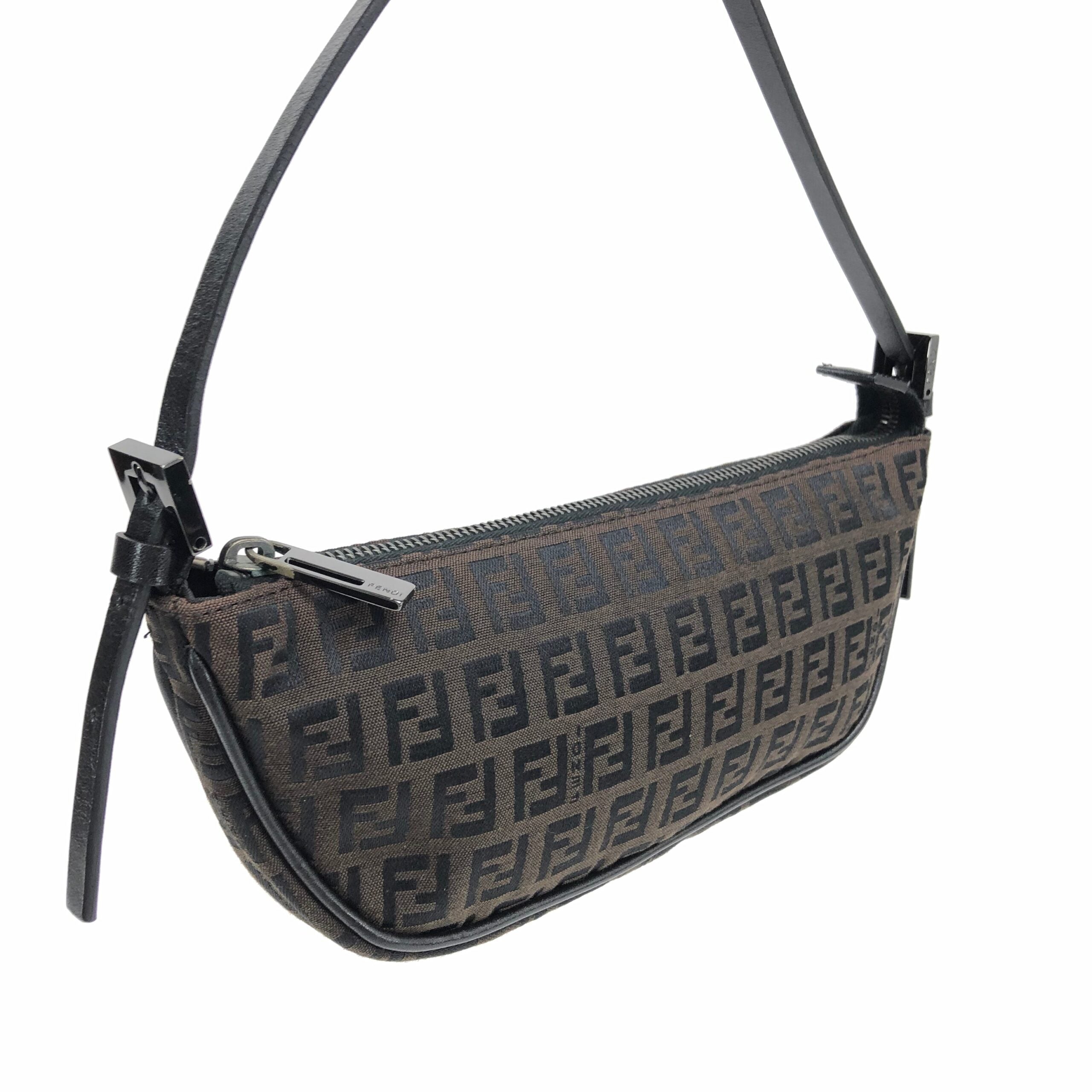 FENDI ZUCCA SHOULDER BAG