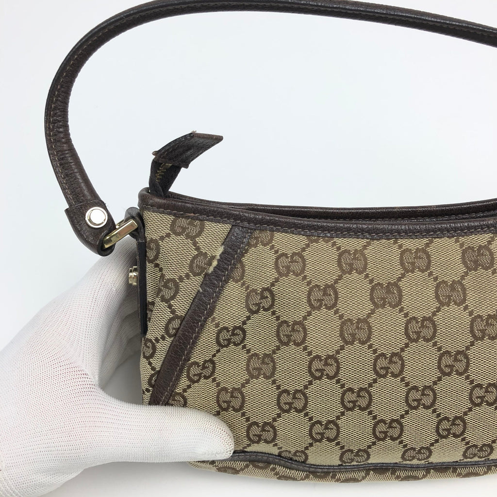 GUCCI MONOGRAM SHOULDER BAG