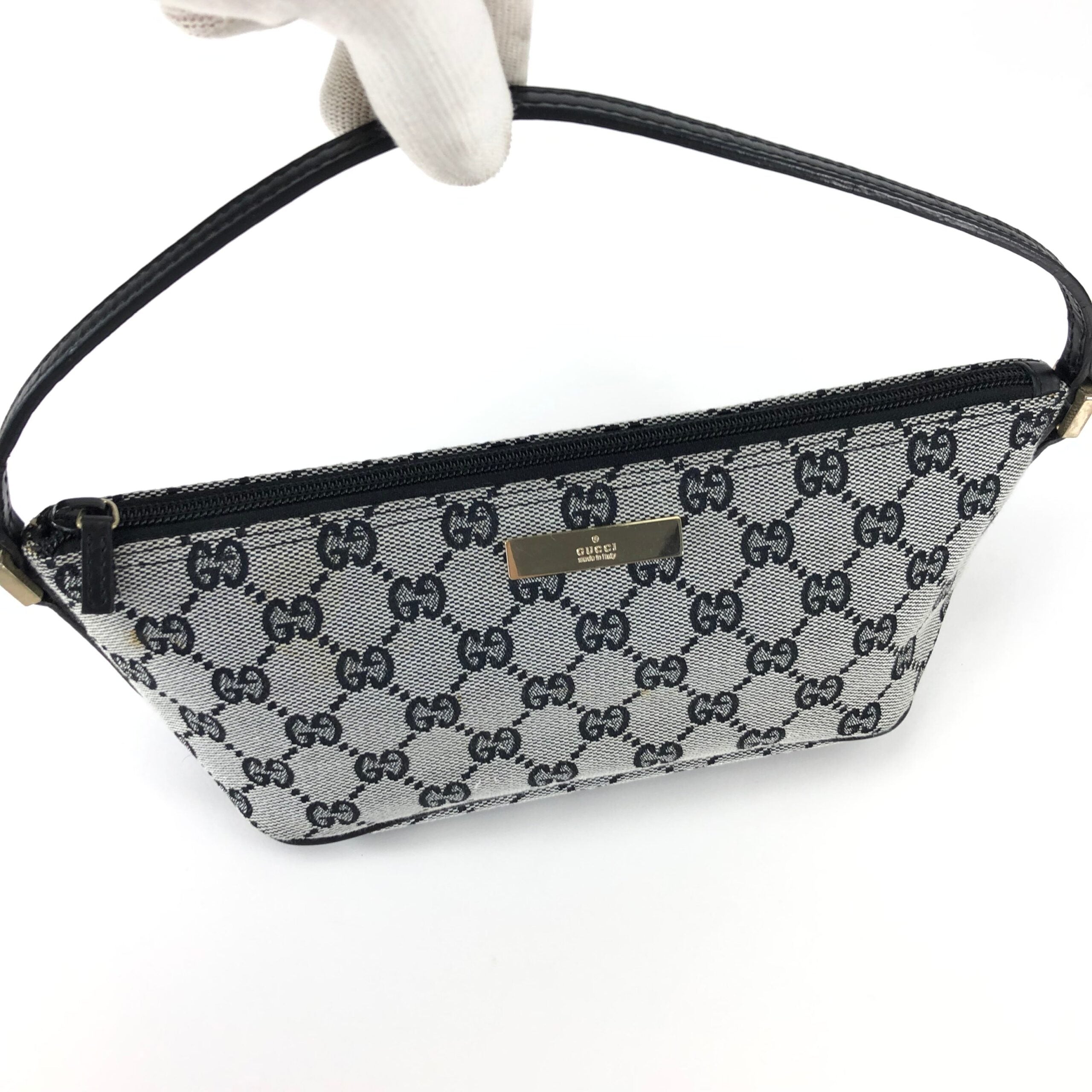 GUCCI MONOGRAM SHOULDER BAG