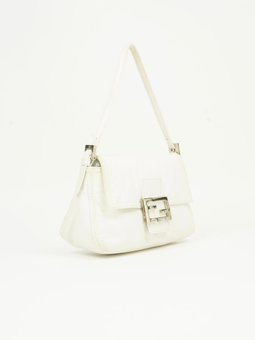 FENDI LEATHER BAGUETTE