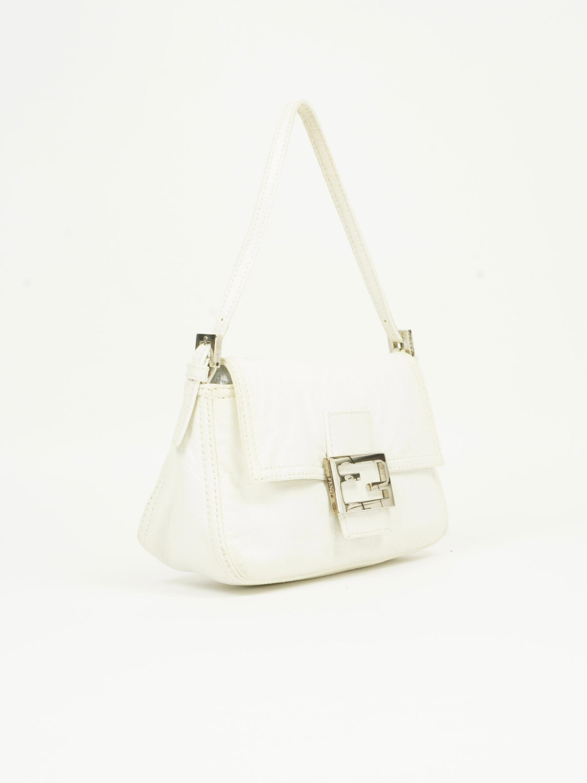 FENDI LEATHER BAGUETTE