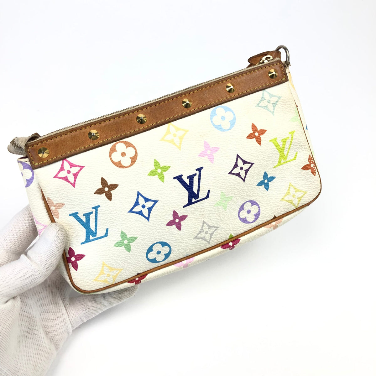 LOUIS VUITTON TAKASHI MURAKAMI POCHETTE BAG