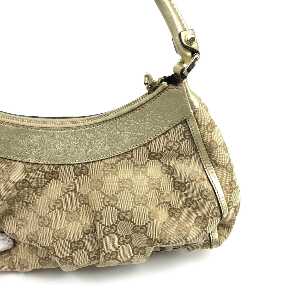 GUCCI ABBEY MONOGRAM SHOULDER BAG