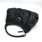 GUCCI MONOGRAM LEATHER ABBEY BAG