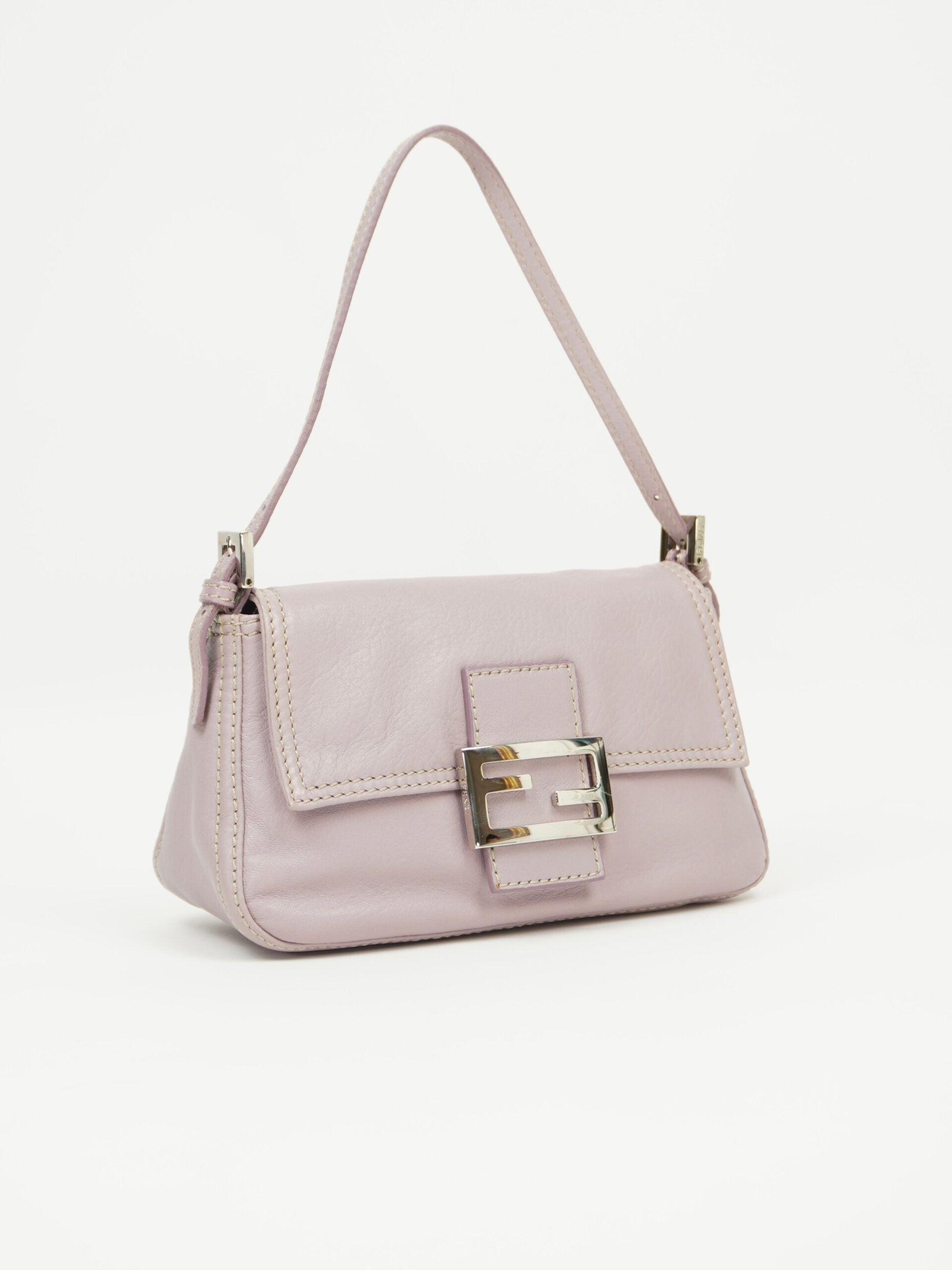 FENDI LEATHER BAGUETTE