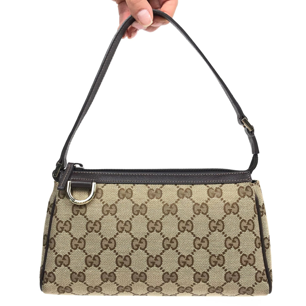 GUCCI MONOGRAM SHOULDER BAG