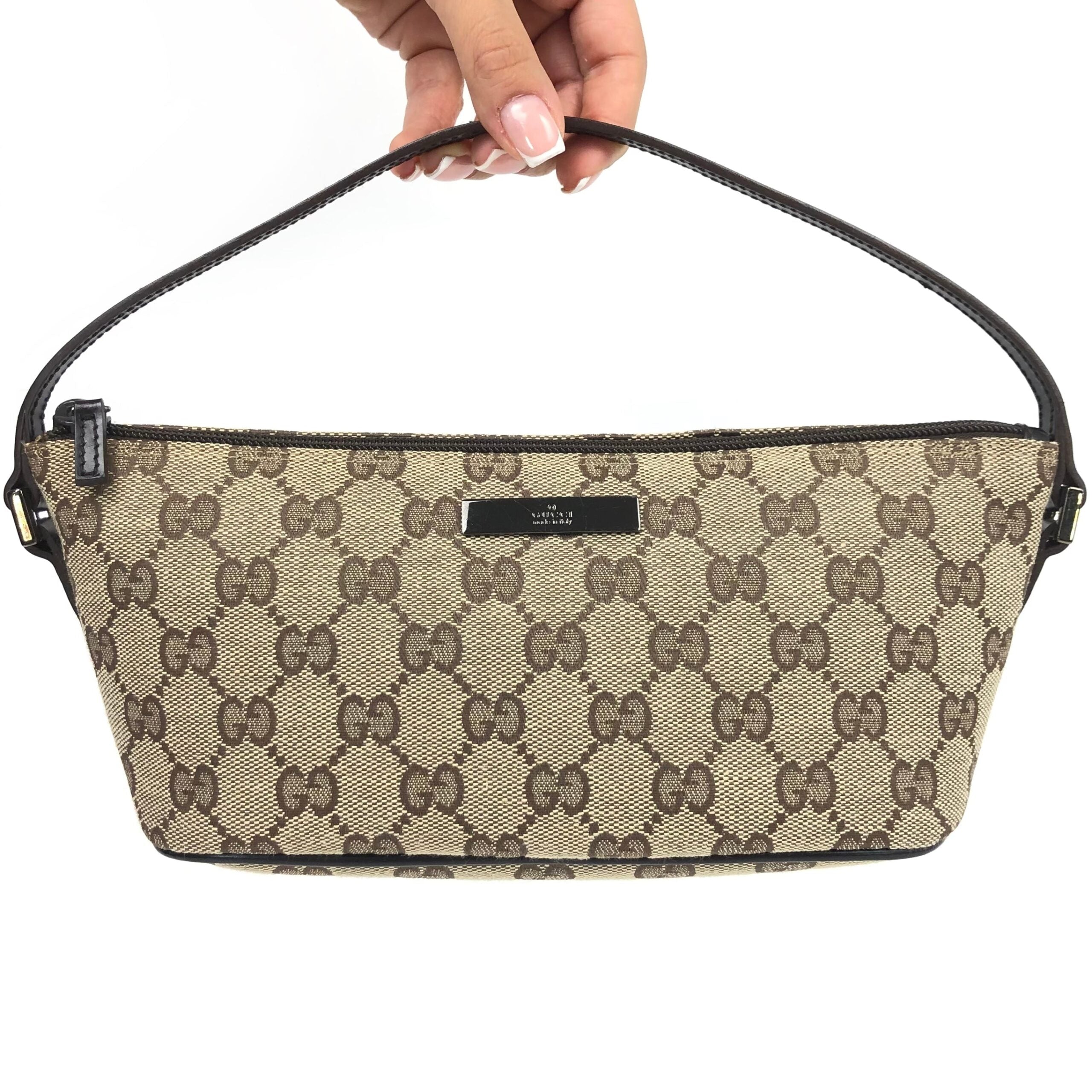 GUCCI MONOGRAM SHOULDER BAG