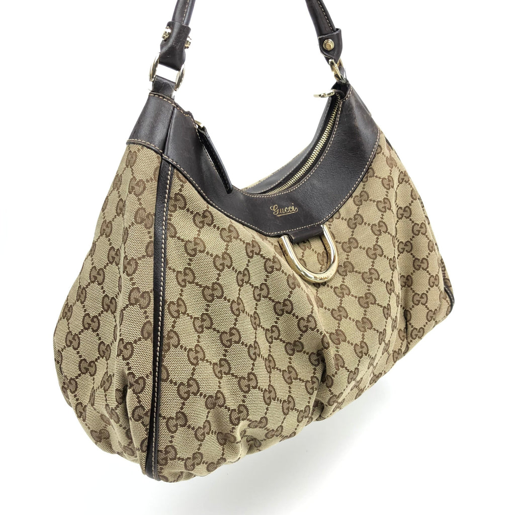 GUCCI MONOGRAM ABBEY SHOULDER BAG