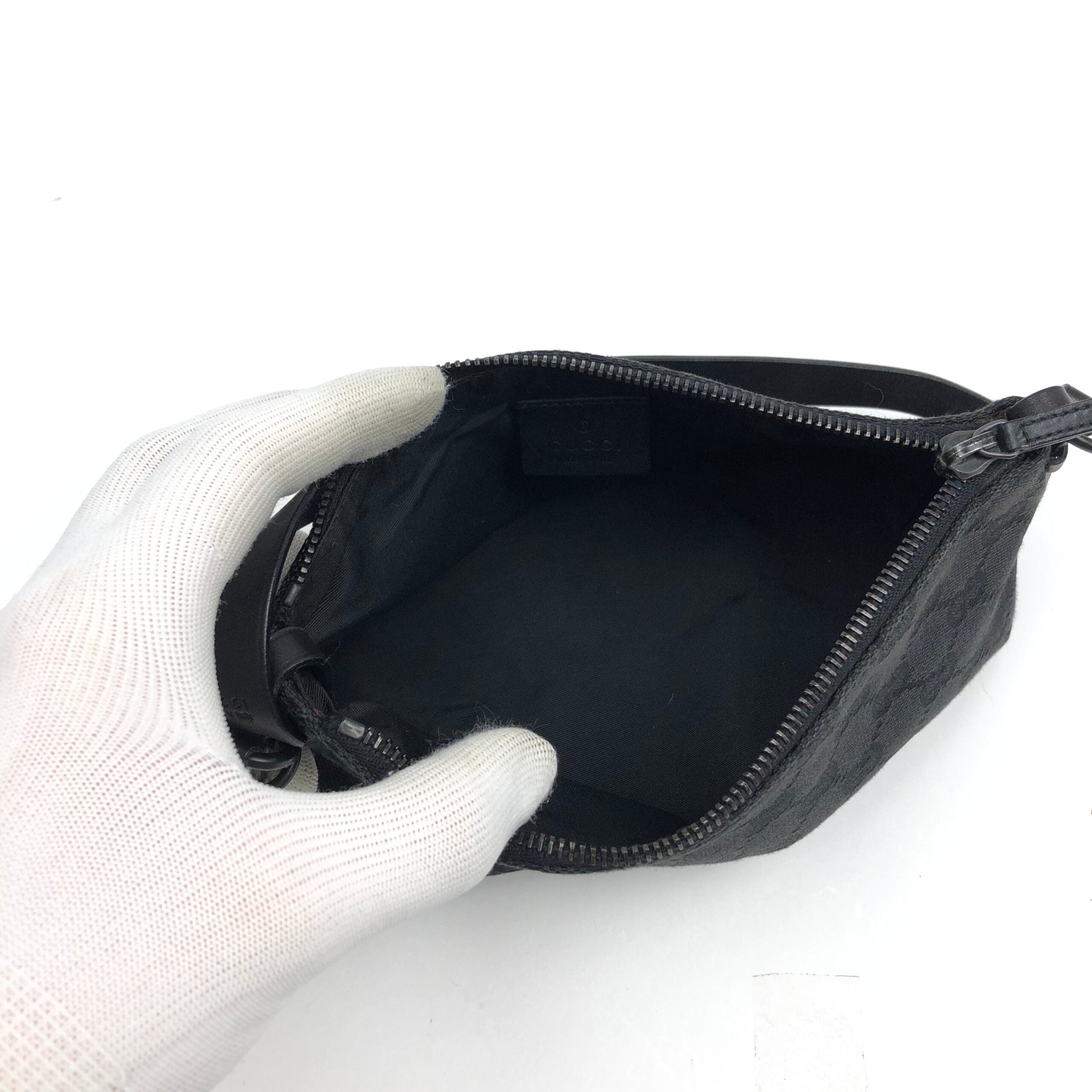 GUCCI MONOGRAM SHOULDER BAG