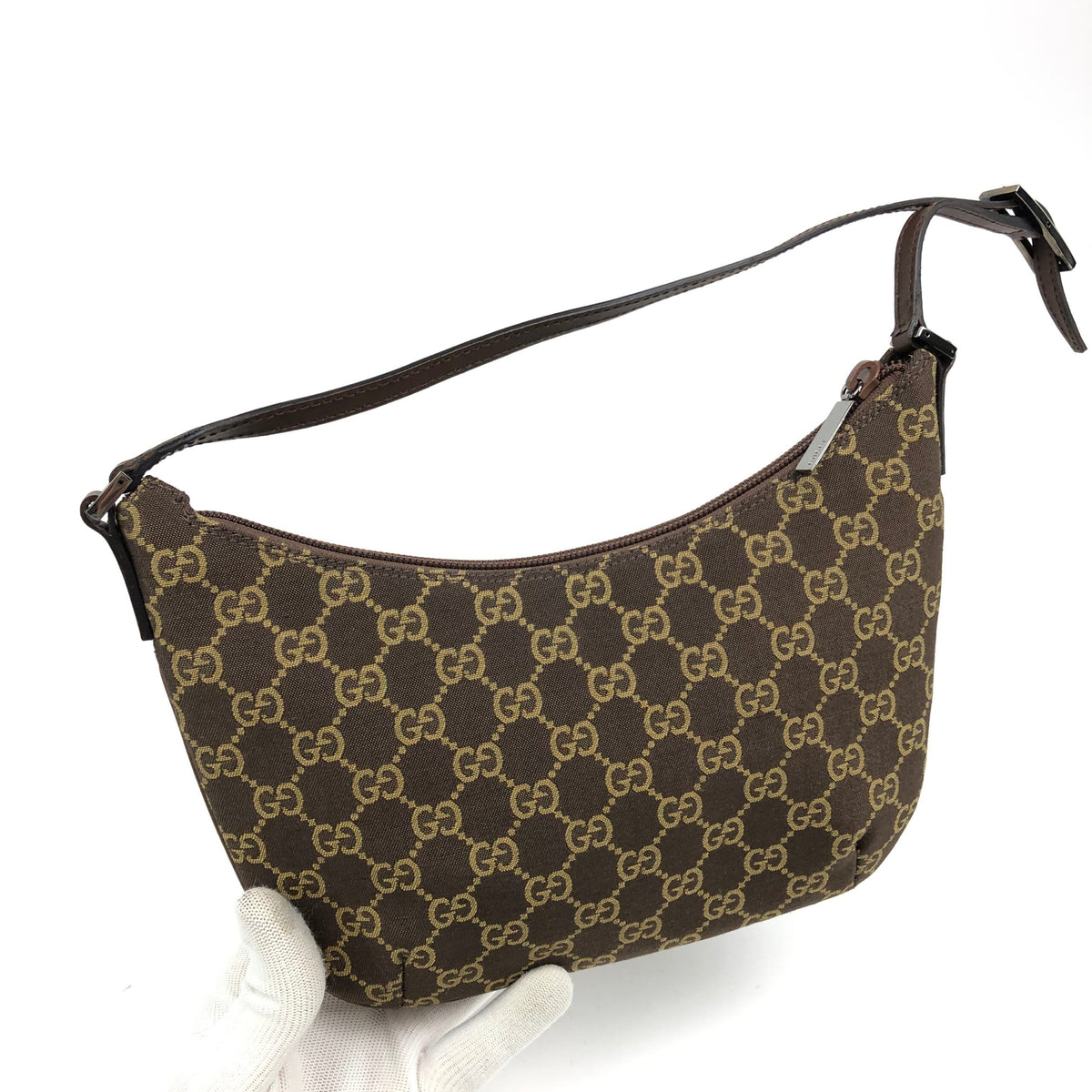 GUCCI MONOGRAM SHOULDER BAG