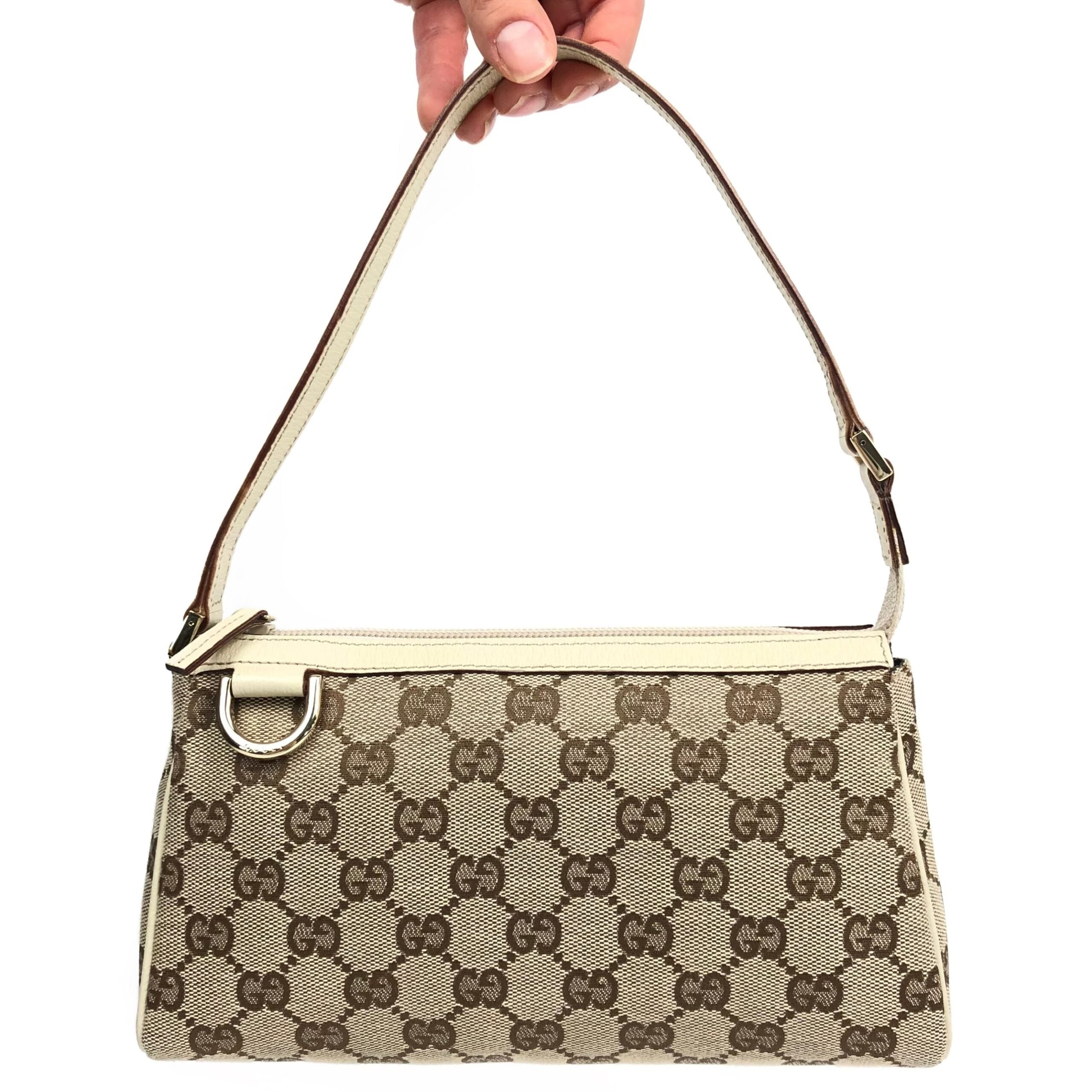 GUCCI MONOGRAM SHOULDER BAG