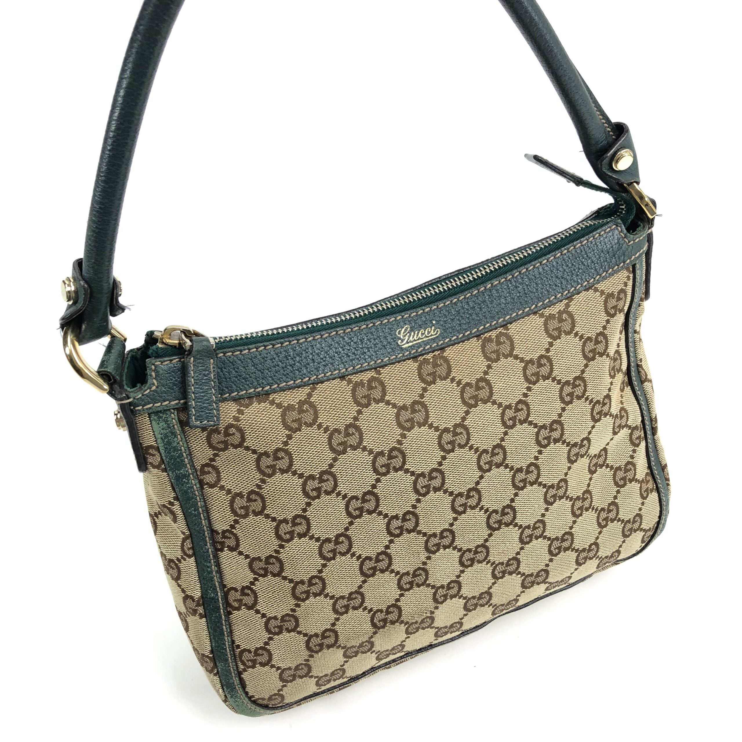 GUCCI MONOGRAM SHOULDER BAG