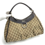 GUCCI MONOGRAM ABBEY SHOULDER BAG
