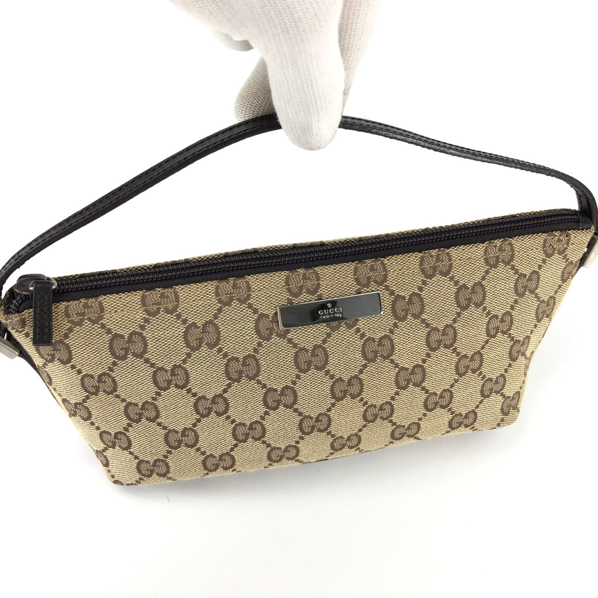 GUCCI MONOGRAM SHOULDER BAG