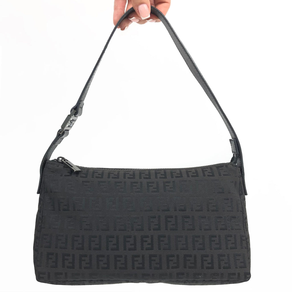 FENDI ZUCCA SHOULDER BAG